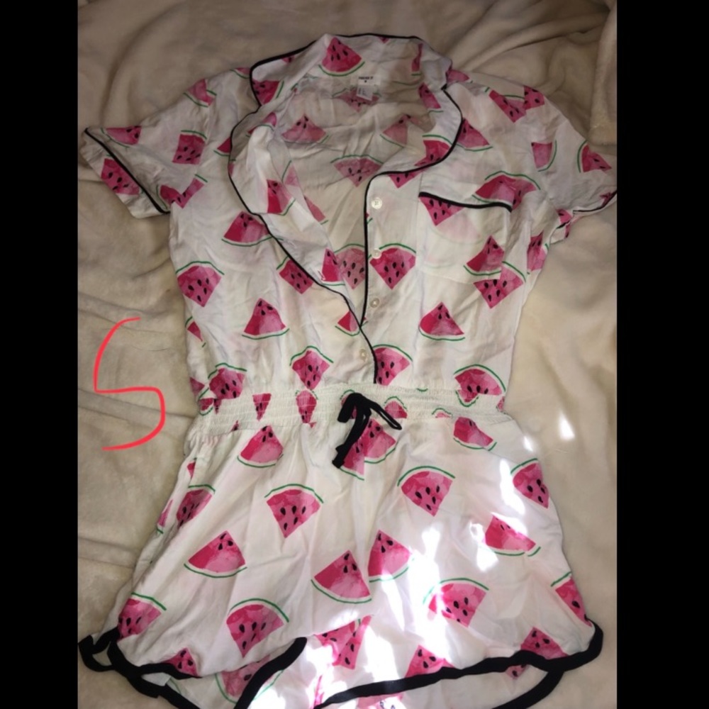 Cute pajama romper/swimsuit cover up